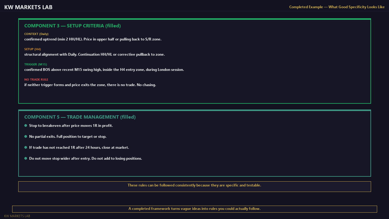 Completed Example: Components 3 and 5