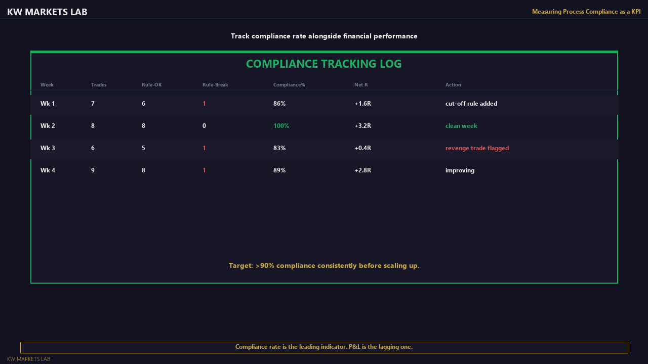 Process Compliance as KPI
